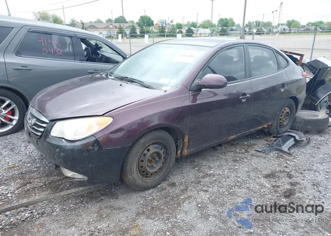 2008 Hyundai Elantra Gls/Se from USA, damaged, VIN KMHDU46D38U557251